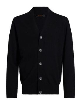 Strickjacke Herren Schwarz M,XXL Herren
