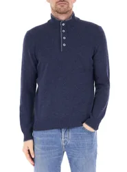 Maglione lana vergine BLU AVIO 56