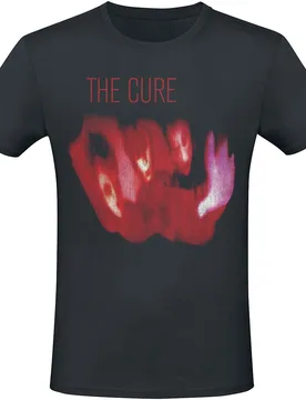 T-Shirt - Pornography 1982 - S bis 3XL - für Männer - Größe 3XL - schwarz - Lizenziertes Merchandise! - Männer - male - The Cure - FashionsVida