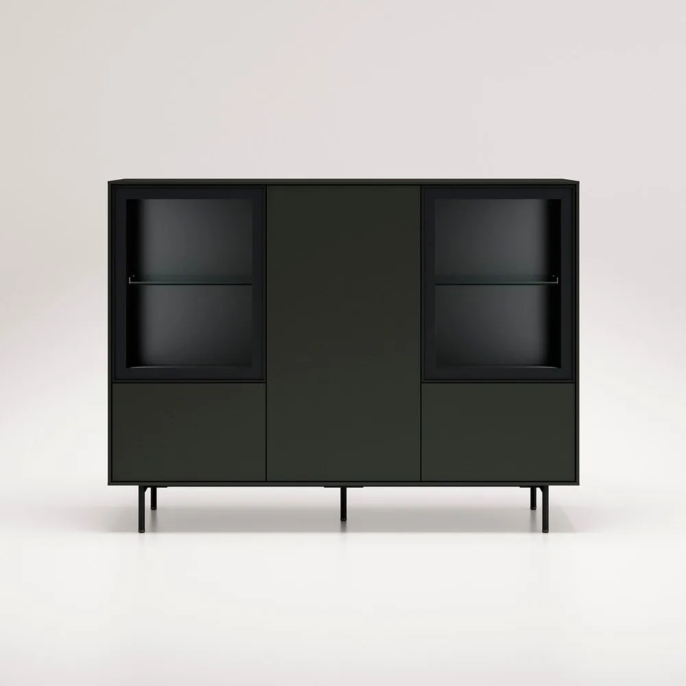 Aparador con 3 puertas de vidrio Evolution 2.0 - El Corte Inglés - FashionsVida