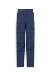Cargo Ecoflex Women's Zip-Off Short Pant - Navy - Navy - Size: 14