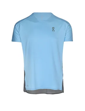 Camiseta de running Performance-T para hombre azul claro XL - On - FashionsVida