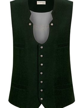 Trachtenweste Salerio (tanne, Gr. 46) von Classics für Herren, Oberteile, 50% Wolle, 25% Viskose, 25% Polyester