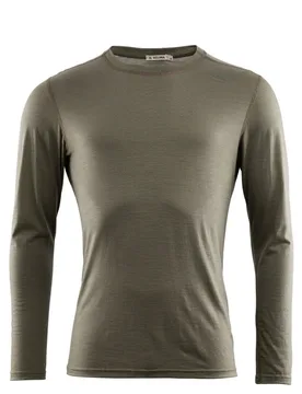 Lightwool Undershirt Long Sleeve XL Oliv - Aclima - FashionsVida