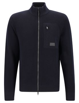Strickjacke Zip 1/1 Arm male