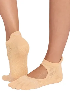 Chaussettes Full Toe Bellarina Tec Pilates Grip Golden EU 39-42 1/2
