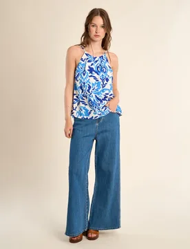 Top de mujer lencero de tirantes con estampado - Molly Bracken - FashionsVida