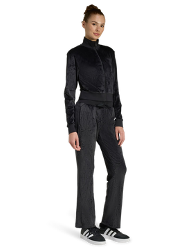 Glam Velvet Tracksuit Donna - Tute da ginnastica Nero - Taglia XXS (26-28) - Poly Mesh XXS (26-28)