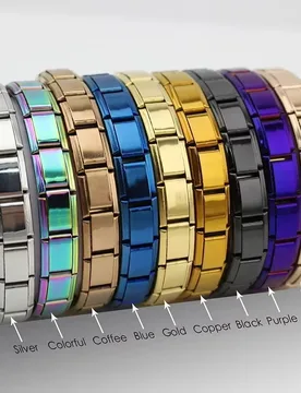 Happylife Italian Charm Bracelet 9mm Width Fashion Stainless Steel Bangle Elastic Link Chain High Quality for Wholesale Dropship - Aliexpress - FashionsVida