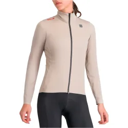 Fiandre shift cortavientos ciclismo mujer Beige