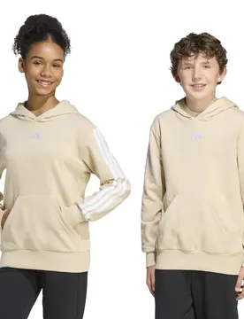 Felpa Con Cappuccio Essentials Crystal Linen / White 15-16 Anni