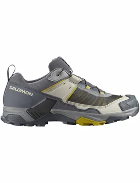 Chaussures de randonnée - X Ultra 5 M Monument / Turbulence / Spicy Mustard - Taille 41 1/3 - Gris - Salomon - FashionsVida