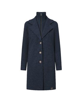 Abrigo de lana ALEA azul oscuro XXL