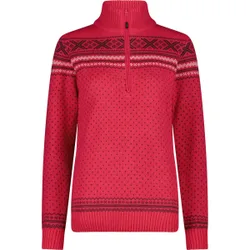Knitted Damen Pullover, pink D38