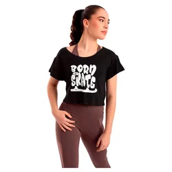 T-shirt à Manches Courtes Davinia Black XS