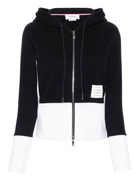 Felpa con cappuccio con zip