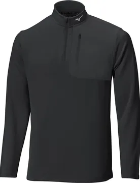 Layer Essential 1/4-Zip, schwarz xl - Mizuno - FashionsVida