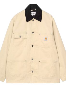 Giacca og chore coat - barchan / black rinsed
