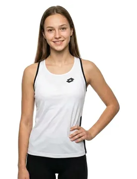 Squadra Ii Sleeveless T-shirt White M - Lotto - FashionsVida