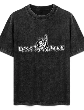 Less Than Jake logo T-Shirt Casual Fashion Short Sleeve Cotton T-Shirt - Aliexpress - FashionsVida