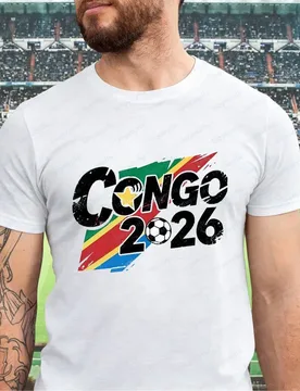 Congo Football Cup 2026 Soccer Team Tshirt Congo Soccer Fan 2026 T-Shirt Football Game Day Apparel Tee National Pride Gift - Aliexpress - FashionsVida