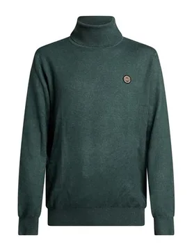 Rollkragenpullover Herren Dunkelgrün XL,XXL Herren - Museum - FashionsVida