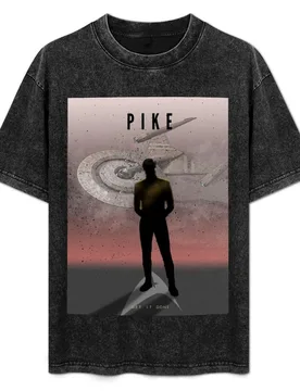 Star Trek Captains - Pike T-Shirt Anti-Fade Casual Tee Shirt - Aliexpress - FashionsVida
