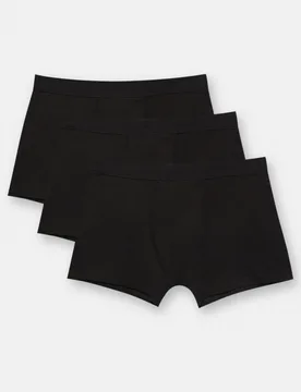 Pack Of 3 Black Stwd Boxers (Size: ) - Pull&bear - FashionsVida
