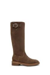 Women's 'La Rue 275' Leather Boots in Taupe Size: 3 - Taupe - Size: 3