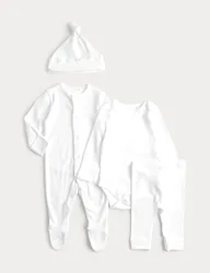 Piece DreamSkin® Bundle Set (7lbs-3 Yrs) White unisex