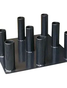 Olympic Bar Support - Noir - unisex - Size: 50x20x50 cm - Softee - FashionsVida