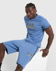 Mens Pantaloncino Tape - Blu, blu blu Uomo taglia M