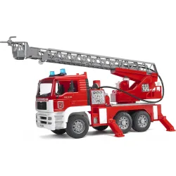 Camión bomberos MAN con escalera y módulo luz-sonido