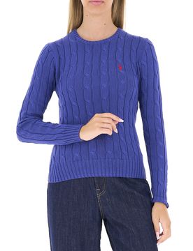 Maglione a trecce POLO BLU XS
