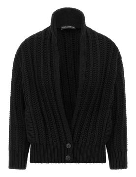 Cardigan in lana grossa