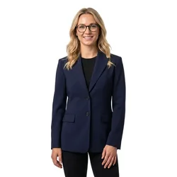 Hugo Blazer Asmalla 1026888 Red Medium Blue 44