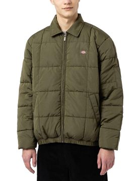 Eisenhower Puffer Jacket Military Green L Herren