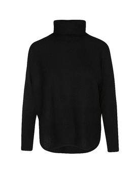 Kaschmirpullover schwarz S damen