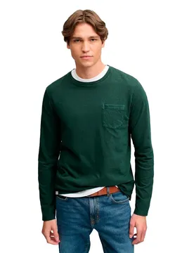 Maglione Cotton Linen Pocket Mountain View XL