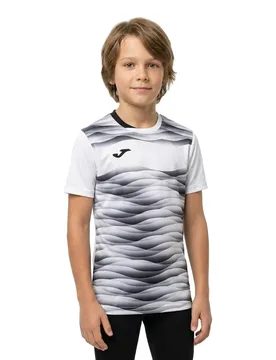 T-shirt à Manches Courtes Tiger Vii White / Black 12-14 Années Garçon - Joma - FashionsVida