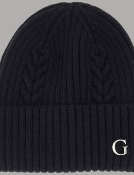 Berretto cuffia nero AW5381 POL01 BLA