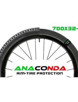Kit antiforatura MTB mousse salsicciotto interno ANACONDA GRAVEL 700