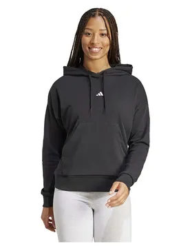 Sweat à Capuche Essentials Small Logo French Terry Black / White 2XS
