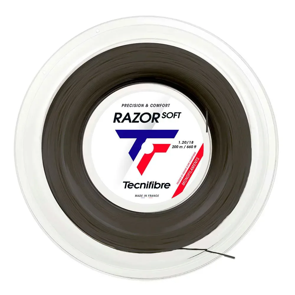 M Razor Soft Tennis Reel String Carbon 1.25 mm - Tecnifibre - FashionsVida