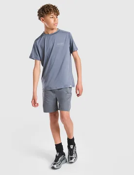 Completo Maglia/Pantaloncino Mellizo Junior - Grigio, grigio grigio Bambino taglia 12-13Y - Technicals - FashionsVida