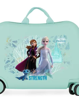 Maleta de cabina infantil Frozen find your strenght rígida con capacidad de 34L - Disney - FashionsVida