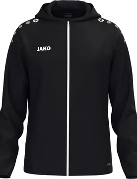 One Kinder Kapuzensweater, schwarz 128