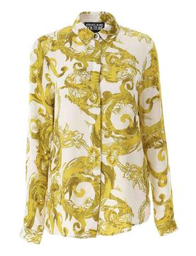 Camicia in twill barocca