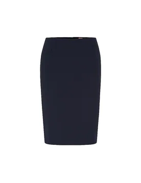 Mini-jupe slim fit VILEAH bleu marine 38 - BOSS - FashionsVida