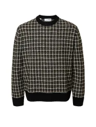 Pullover SLHMIKOLAS schwarz L herren